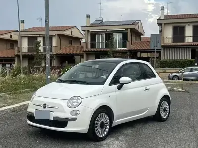 Usata Fiat 500 69 CV (50 kW) 2010 Bianco Berlina