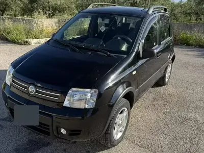 Usata Fiat Panda 4x4 69 CV (50 kW) 2007 Nero Utilitaria