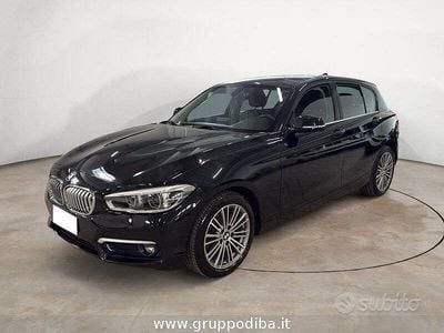 Usata BMW 116 Efficient Dynamics 116 CV (85 kW) 2019 Nero Utilitaria
