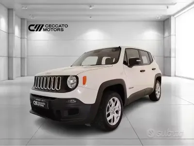 Usata Jeep Renegade Sport 120 CV (88 kW) 2018 Bianco SUV
