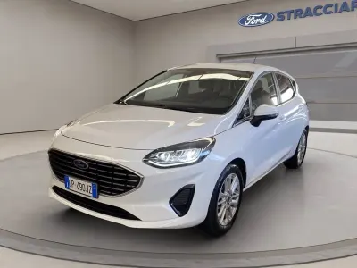 Usata Ford Fiesta Titanium 75 CV (55 kW) 2023 Bianco Berlina