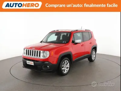 Usata Jeep Renegade Limited 140 CV (102 kW) 2015 Rosso SUV