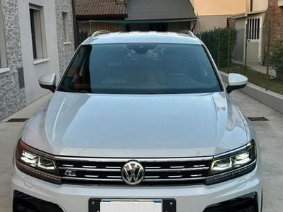 Usata VW Tiguan Allspace R-line 150 CV (110 kW) 2019 Bianco SUV