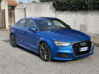 Usata Audi A3 Sport 184 CV (135 kW) 2017 Blu/azzurro Berlina