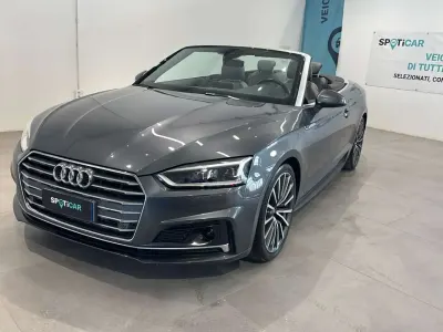 Usata Audi A5 S-Line 190 CV (139 kW) 2019 Grigio Coupé