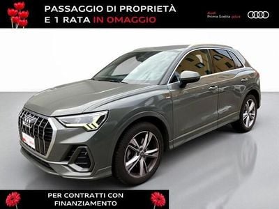 Usata Audi Q3 S-Line 190 CV (139 kW) 2019 Arancio tramonto SUV