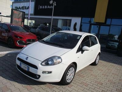 Usata Fiat Punto Lounge 75 CV (55 kW) 2014 Bianco Utilitaria