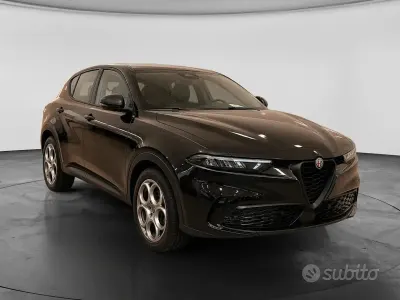 Usata Alfa Romeo Tonale Super 131 CV (96 kW) 2023 Nero SUV