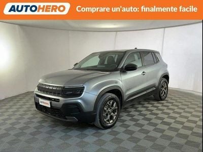 Usata Jeep Avenger Longitude 110 CV (80 kW) 2025 Grigio SUV