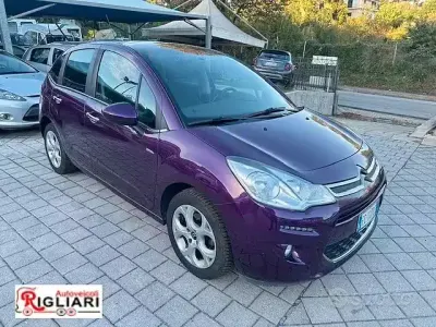 Begagnad Citroën C3 Exclusive 110 HK (80 kW) 2016 Lila Sedan