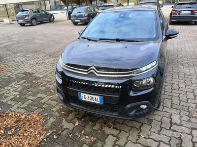 Usata Citroën C3 Shine 75 CV (55 kW) 2017 Nero Berlina