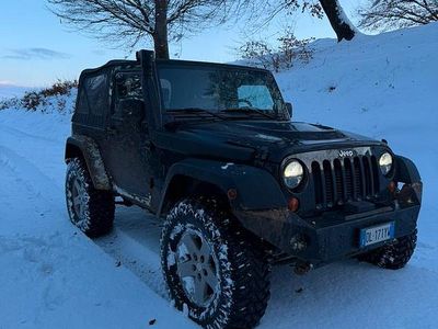 Usata Jeep Wrangler Rubicon 2008 Nero SUV