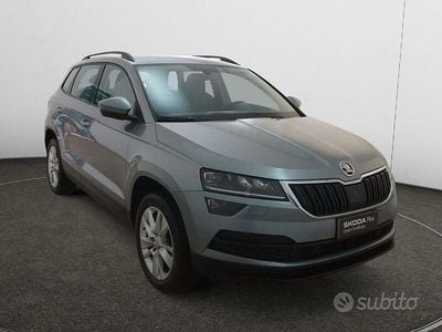 Usata Skoda Karoq Executive 150 CV (110 kW) 2021 Blu/azzurro SUV