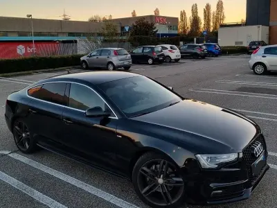 Usata Audi A5 Sportback Ambiente 224 CV (164 kW) 2014 Nero Utilitaria