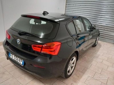 Usata BMW 116 Sport Line 116 CV (85 kW) 2016 Nero Utilitaria