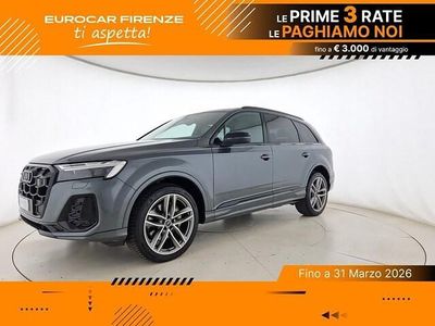 Usata Audi Q7 S-Line 286 CV (210 kW) 2024 Grigio daytona perlato SUV