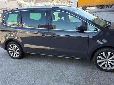 Usata VW Sharan Comfortline 150 CV (110 kW) 2015 Blu Monovolume