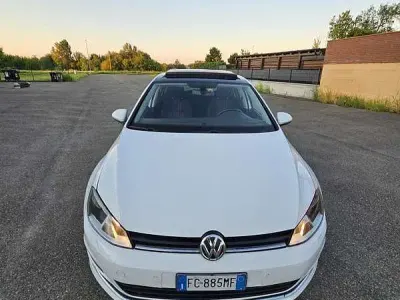 Usata VW Golf VII Comfortline 110 CV (80 kW) 2016 Bianco Berlina