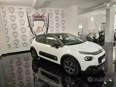 Usata Citroën C3 PureTech 82 CV (60 kW) 2017 Bianco Berlina