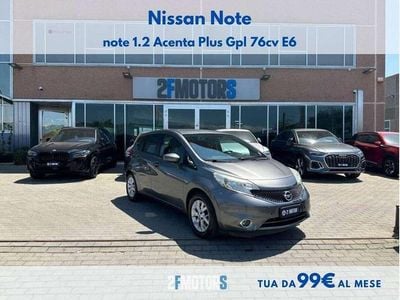 Usata Nissan Note Acenta+ 76 CV (55 kW) 2016 Grigio Monovolume
