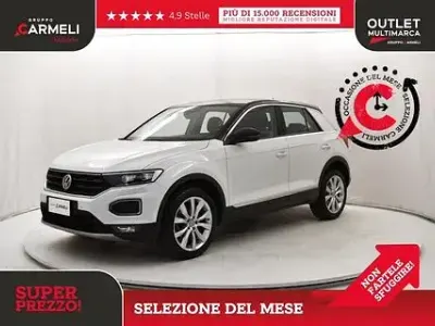 Usata VW T-Roc Advance 150 CV (110 kW) 2019 Bianco SUV