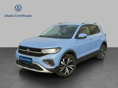 Usata VW T-Cross Style 116 CV (85 kW) 2024 Clear blue metallizzato SUV