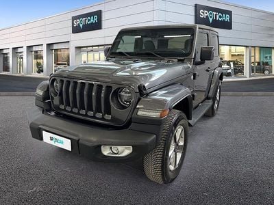 Usata Jeep Wrangler Sahara 272 CV (200 kW) 2020 Grigio SUV