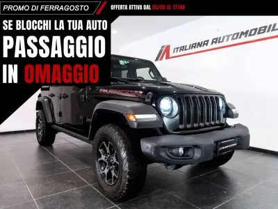 Usata Jeep Wrangler Unlimited Rubicon 200 CV (147 kW) 2019 Nero SUV