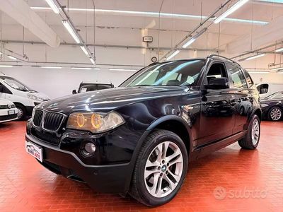 Usata BMW X3 Sport Line 177 CV (130 kW) 2008 Nero SUV