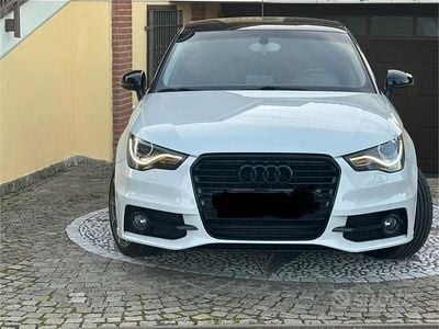 Usata Audi A1 90 CV (66 kW) 2015 Bianco Utilitaria