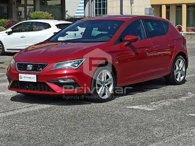 Usata Seat Leon FR 116 CV (85 kW) 2019 Rosso Utilitaria