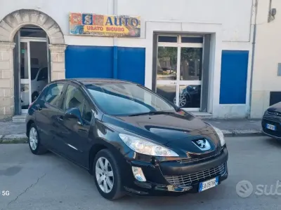 Usata Peugeot 308 90 CV (66 kW) 2010 Nero Berlina