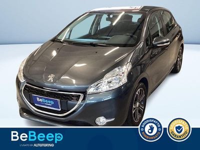 Usata Peugeot 208 Allure 82 CV (60 kW) 2015 Grigio metallizzato Utilitaria