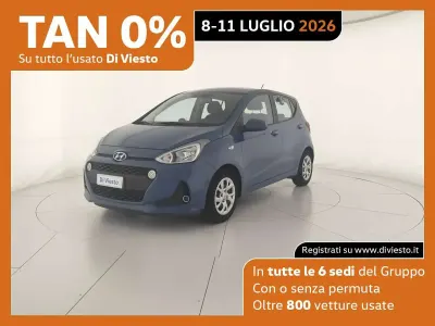 Usata Hyundai i10 67 CV (49 kW) 2017 Bleu Utilitaria