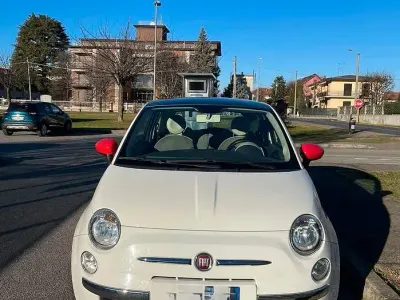 Usata Fiat 500 Lounge 95 CV (69 kW) 2013 Bianco Utilitaria