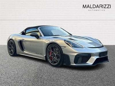 Nuova Porsche 718 Boxster 500 CV (367 kW) 2025 Argento Cabrio