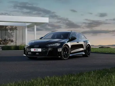 Nuova Audi RS5 Performance 639 CV (469 kW) 2026 Nero mythos Station wagon