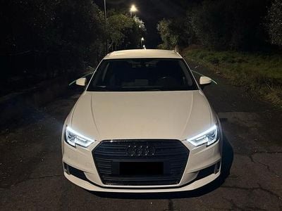 Usata Audi A3 Sport 116 CV (85 kW) 2019 Bianco Berlina