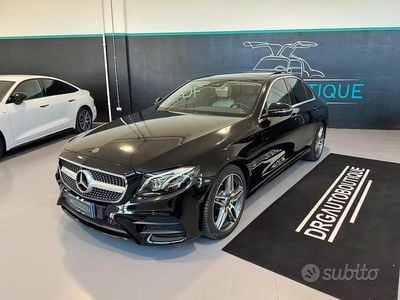 Usata Mercedes E220 Premium 194 CV (142 kW) 2019 Nero Berlina