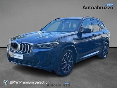 Usata BMW X3 M Sport 190 CV (139 kW) 2022 Blu SUV