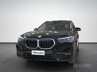 Usata BMW X1 Sport Line 150 CV (110 kW) 2021 Nero SUV