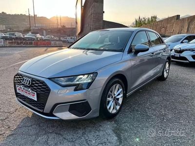 Usata Audi A3 Advanced 150 CV (110 kW) 2023 Argento Berlina