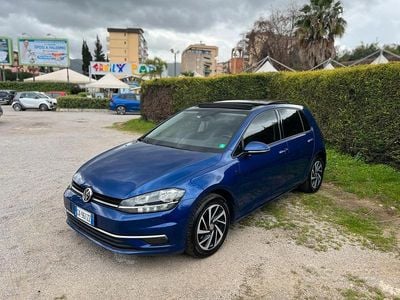 Usata VW Golf VII 115 CV (84 kW) 2019 Blu Berlina