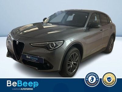 Usata Alfa Romeo Stelvio Executive 210 CV (154 kW) 2017 Grigio metallizzato SUV