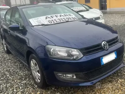 Usata VW Polo Comfortline 60 CV (44 kW) 2011 Blu Utilitaria