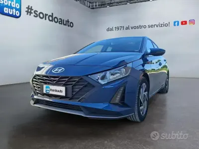Usata Hyundai i20 79 CV (58 kW) 2024 Bluazzurro Utilitaria