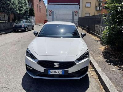 Usata Seat Leon FR 150 CV (110 kW) 2022 Bianco Berlina