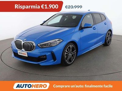 Usata BMW 116 M Sport 116 CV (85 kW) 2020 Blu/azzurro Utilitaria