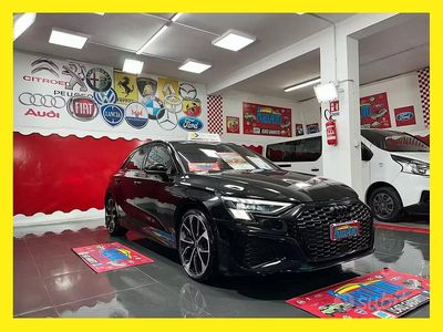 Usata Audi A3 S-Line 200 CV (147 kW) 2022 Nero Berlina