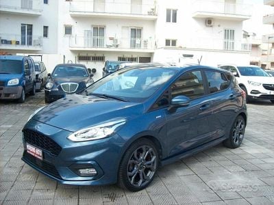 Usata Ford Fiesta ST-Line 86 CV (63 kW) 2019 Blu Utilitaria